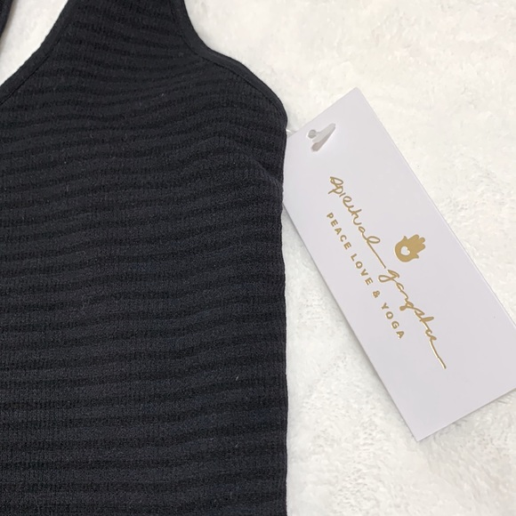 Spiritual Gangster Bra Crop Top Black - Picture 2 of 12